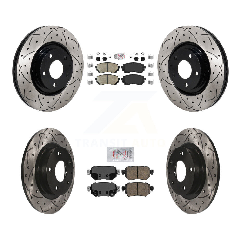 [Avant et Arrière] Disque et plaquette de frein pour 2021 Mazda 6 Turbocharged KDA-103163