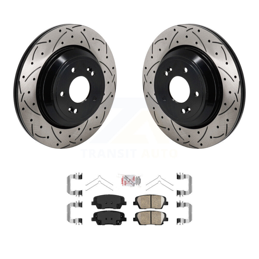 [Arrière] Disque et plaquette de frein pour Genesis G70 Kia Stinger G80 KDA-103173