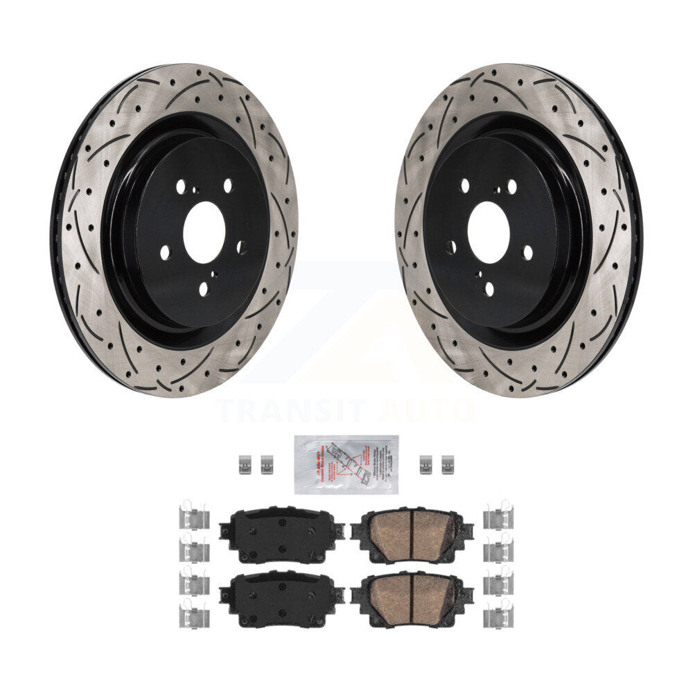 [Arrière] Disque et plaquette de frein pour 2020-2023 Toyota Highlander KDA-103180