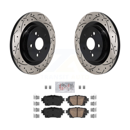 [Arrière] Disque et plaquette de frein pour Toyota Sienna RAV4 Prime Lexus NX350h KDA-103182
