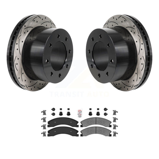[Arrière] Disque et plaquette de frein pour GMC Sierra 3500 HD Chevrolet KDA-103186
