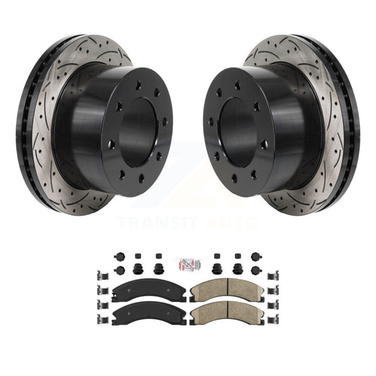 [Arrière] Disque et plaquette de frein pour GMC Sierra 3500 HD Chevrolet Silverado KDA-103187