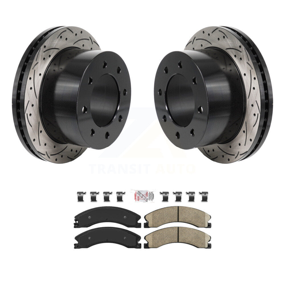 [Arrière] Disque et plaquette de frein pour GMC Sierra 3500 HD Chevrolet Silverado KDA-103188