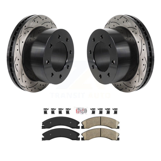 [Arrière] Disque et plaquette de frein pour GMC Sierra 3500 HD Chevrolet Silverado KDA-103188