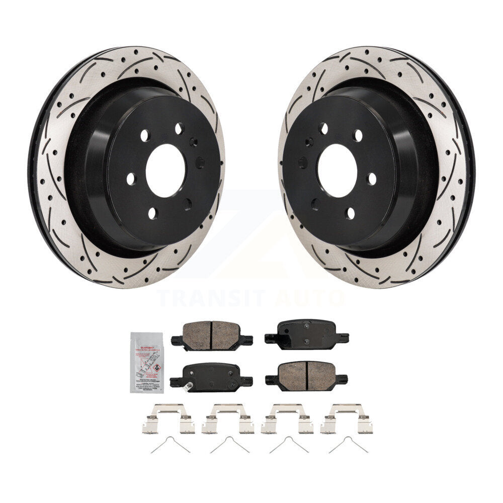 [Arrière] Disque et plaquette de frein pour 2021-2022 Chevrolet Colorado GMC Canyon KDA-103189