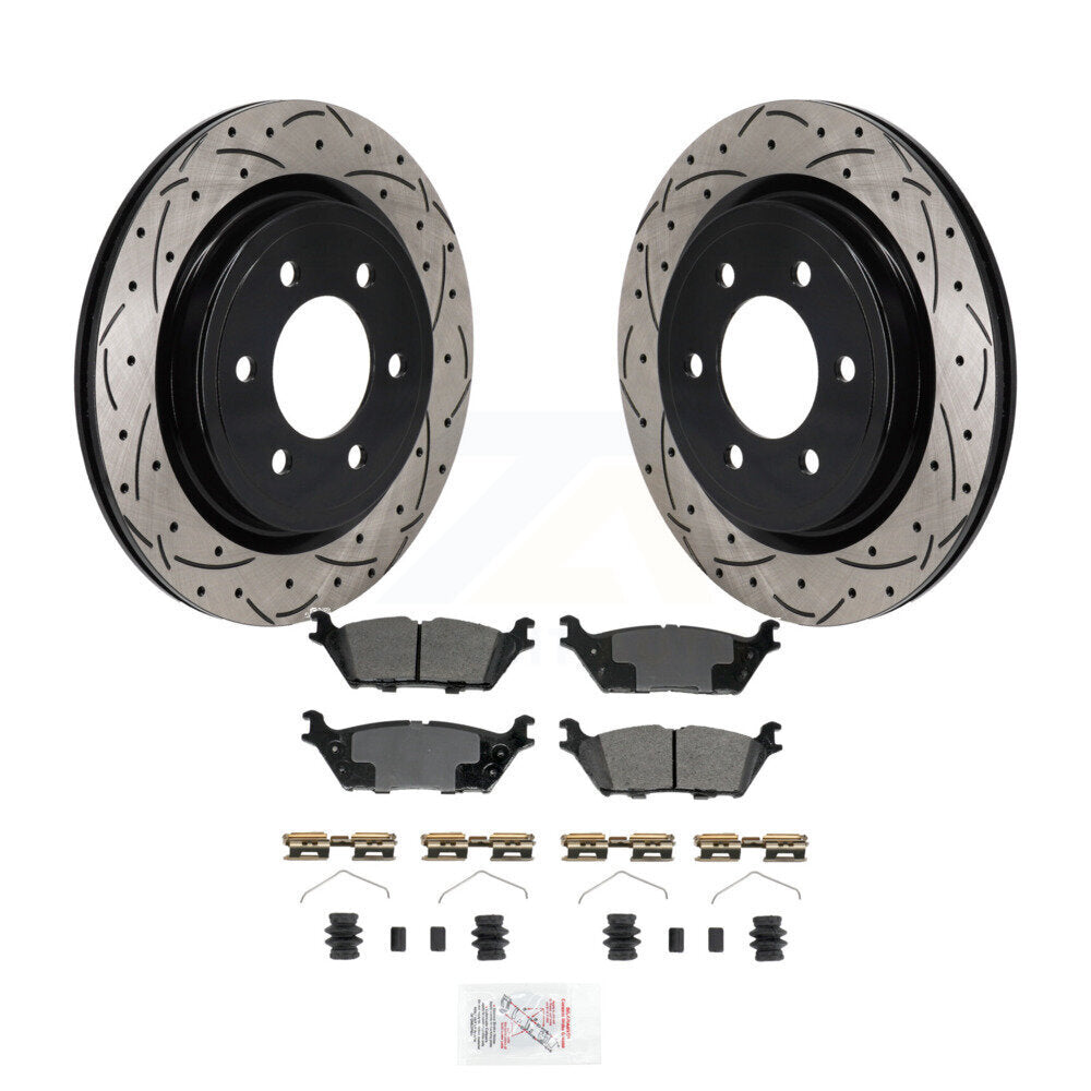 [Arrière] Disque et plaquette de frein pour Ford F-150 Lightning Expedition KDA-103205