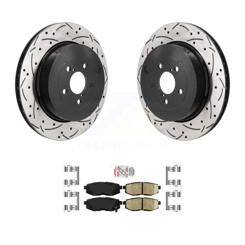 [Arrière] Disque et plaquette de frein pour Subaru BRZ Toyota 86 With Brembo Brakes KDA-103207