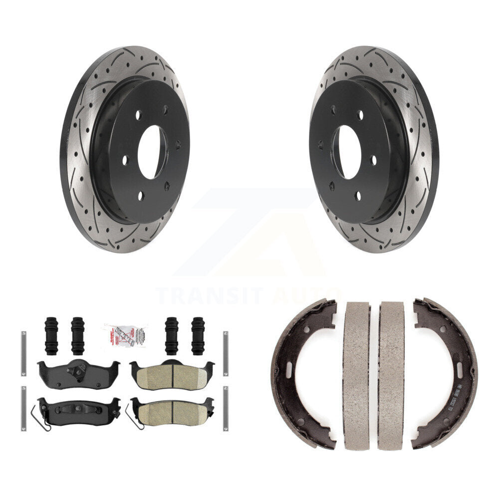 [Arrière] Disque et plaquette de frein pour Nissan TITAN Armada KDA-103223