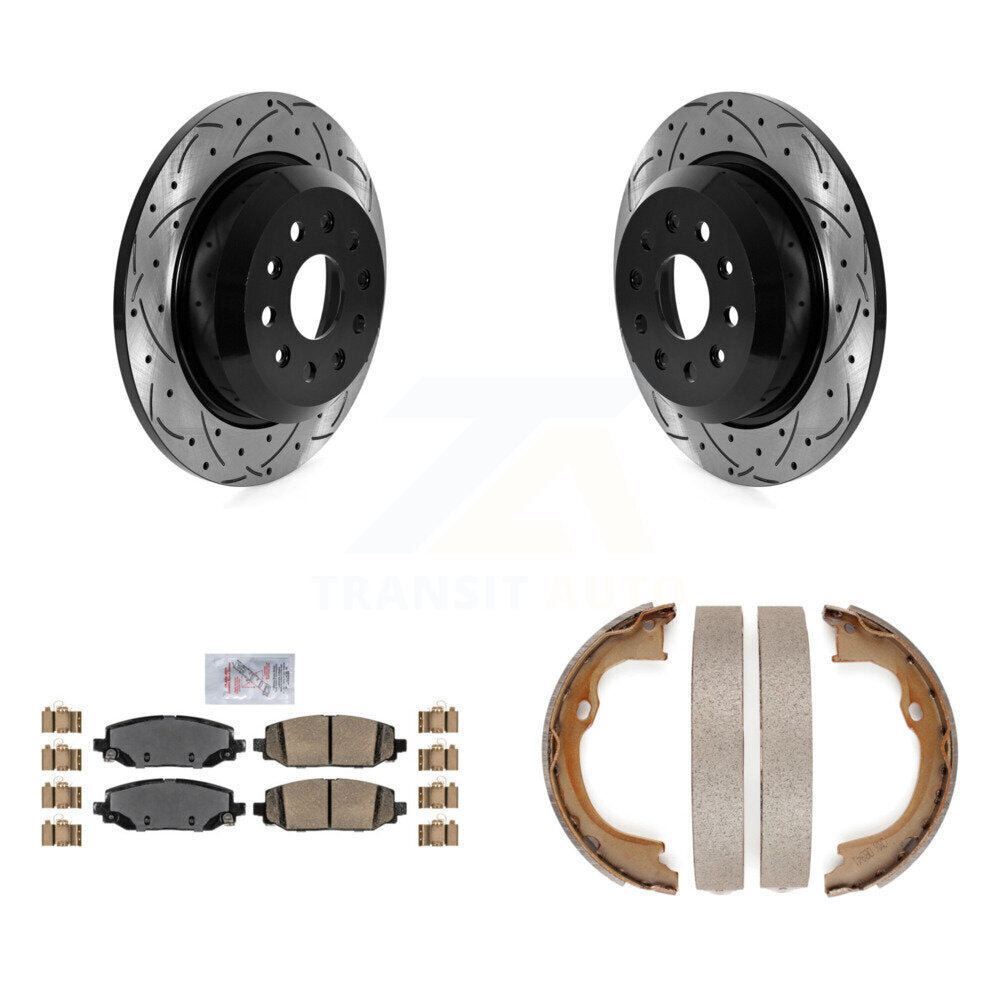 [Arrière] Disque et plaquette de frein pour Jeep Wrangler KDA-103231
