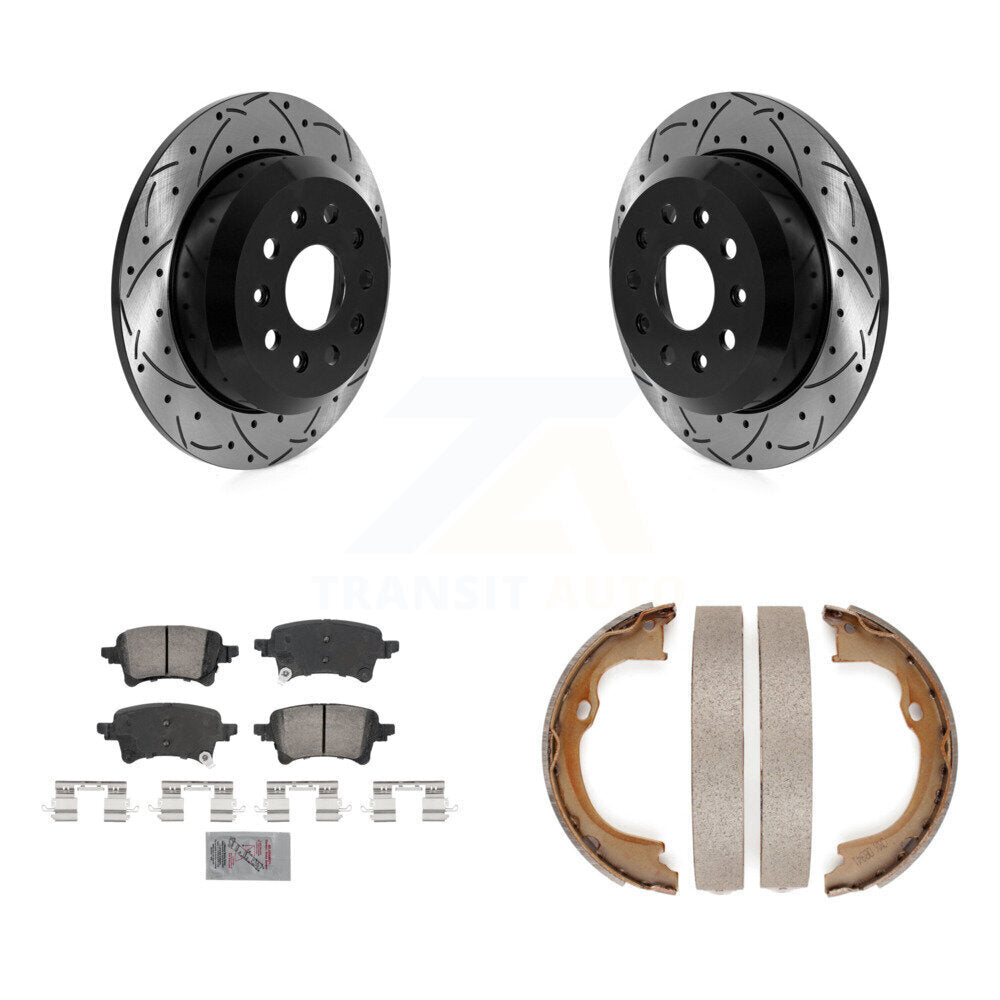 [Arrière] Disque et plaquette de frein pour Jeep Wrangler KDA-103232