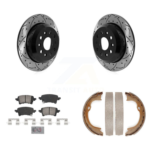 [Arrière] Disque et plaquette de frein pour Jeep Wrangler KDA-103232