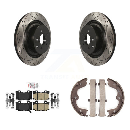 [Arrière] Disque et plaquette de frein pour INFINITI G37 Nissan KDA-103233