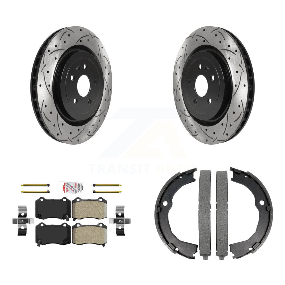 [Arrière] Disque et plaquette de frein pour Chevrolet CTS KDA-103248