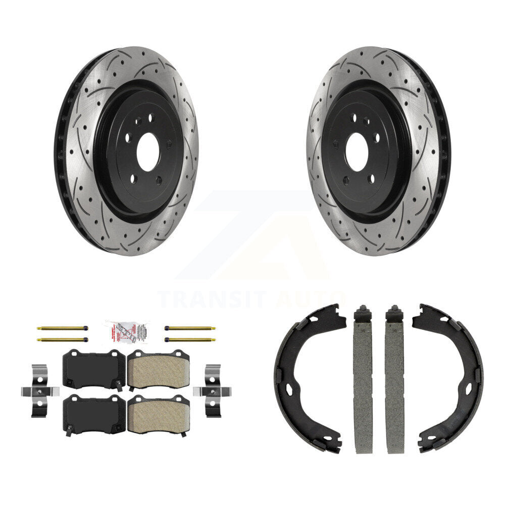[Arrière] Disque et plaquette de frein pour Chevrolet CTS KDA-103252