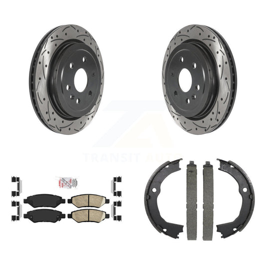 [Arrière] Disque et plaquette de frein pour 10-16 Cadillac SRX KDA-103310