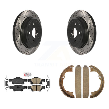 [Arrière] Disque et plaquette de frein pour Jeep Grand Cherokee KDA-103312