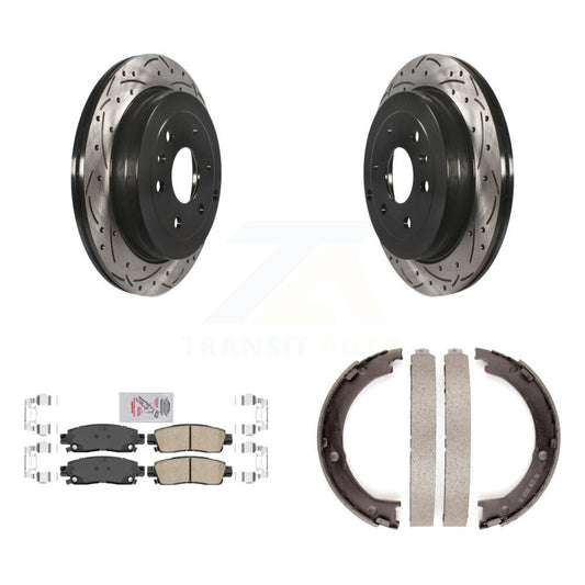 [Arrière] Disque et plaquette de frein pour GMC Acadia Buick KDA-103321