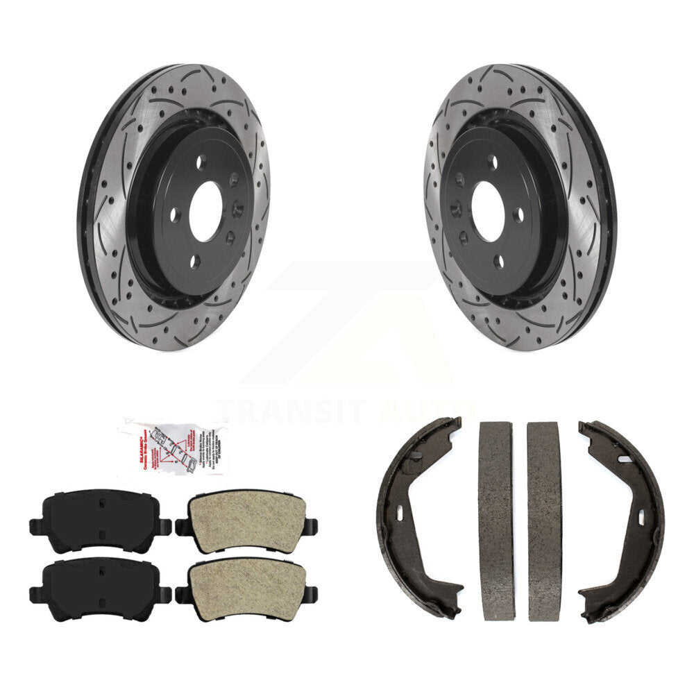 [Arrière] Disque et plaquette de frein pour Volvo S80 AWD KDA-103332