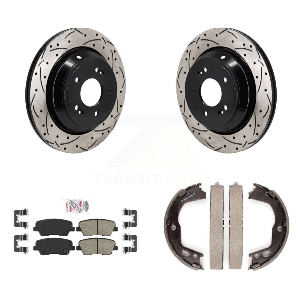 [Arrière] Disque et plaquette de frein pour 11-13 Hyundai Equus KDA-103386
