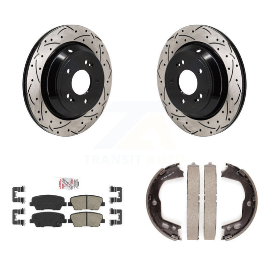 [Arrière] Disque et plaquette de frein pour 11-13 Hyundai Equus KDA-103386