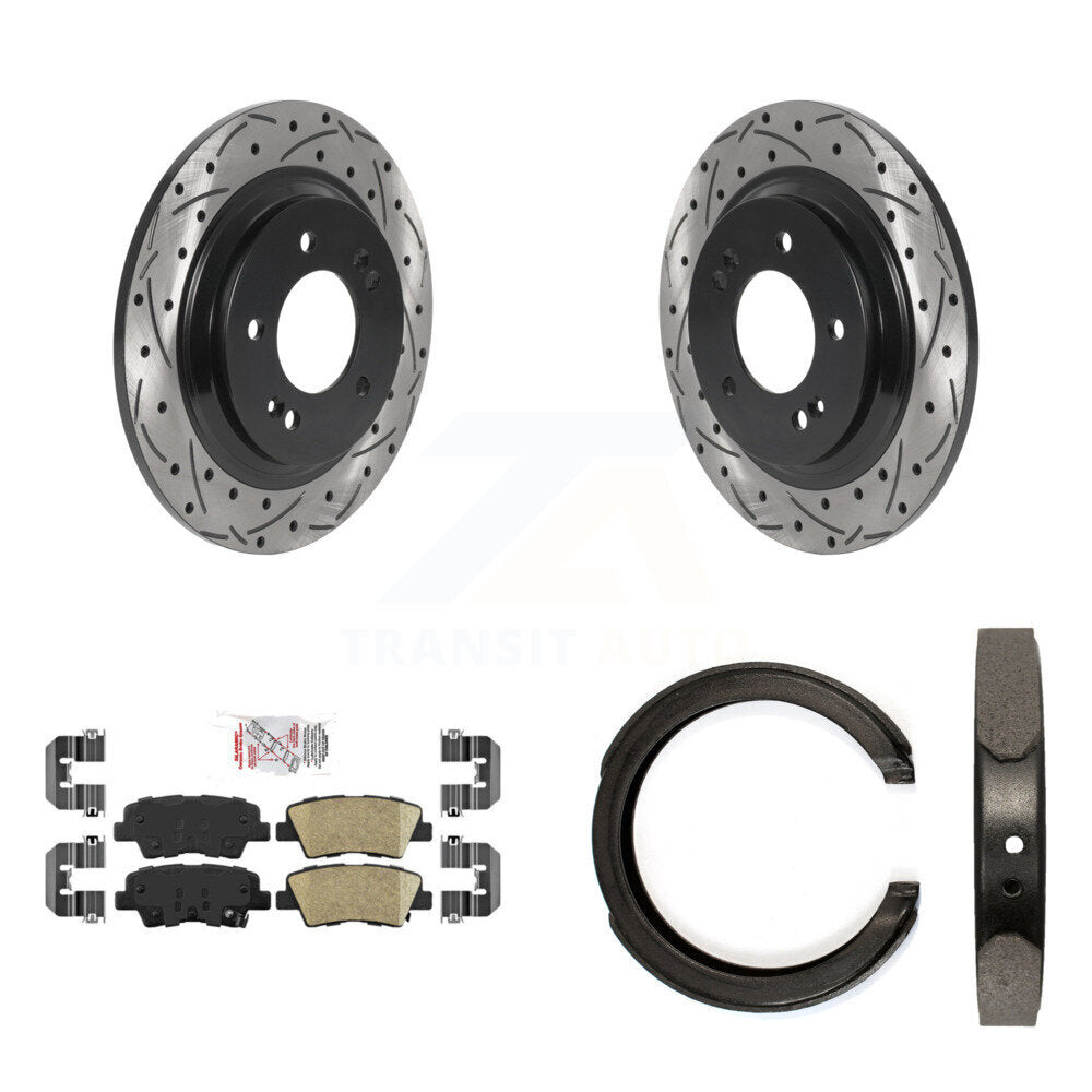 [Arrière] Disque et plaquette de frein pour Kia Optima KDA-103403