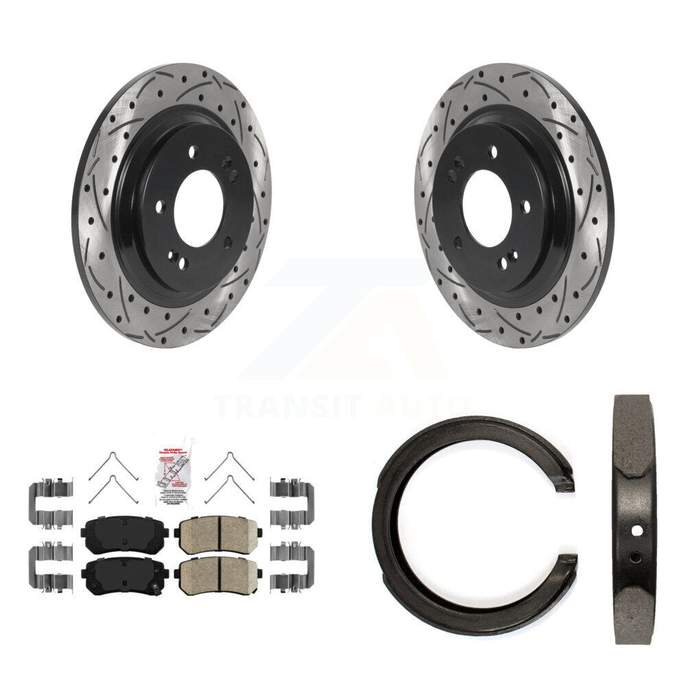 [Arrière] Disque et plaquette de frein pour Kia Optima KDA-103404