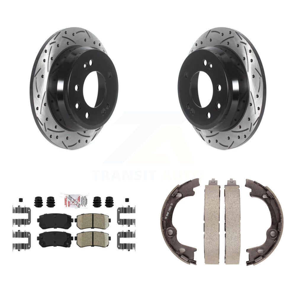 [Arrière] Disque et plaquette de frein pour Hyundai Tucson KDA-103411