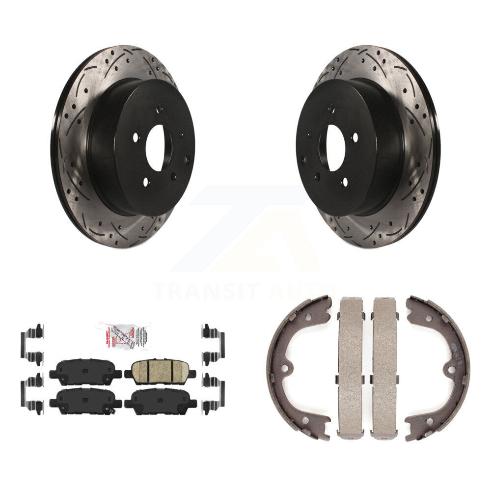 [Arrière] Disque et plaquette de frein pour Nissan Murano Q50 KDA-103430