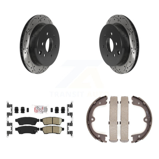 [Arrière] Disque et plaquette de frein pour Nissan Frontier KDA-103437