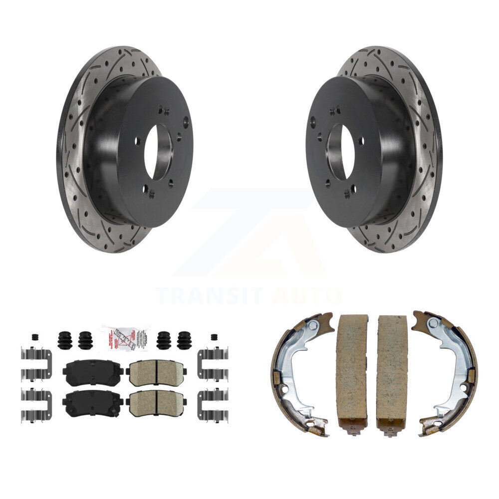 [Arrière] Disque et plaquette de frein pour Hyundai Tucson Kia KDA-103448