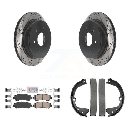 [Arrière] Disque et plaquette de frein pour 17-23 Nissan TITAN KDA-103520