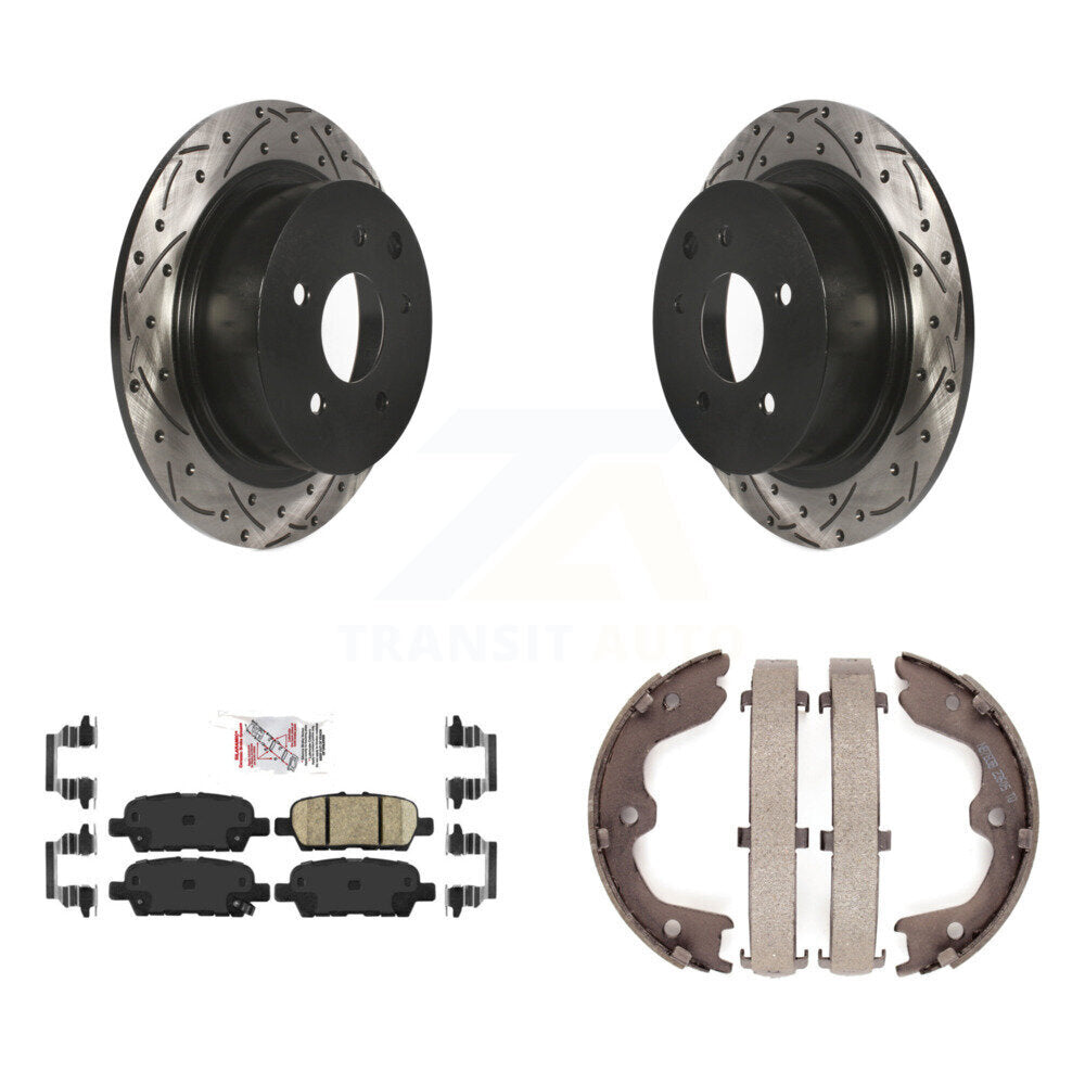 [Arrière] Disque et plaquette de frein pour Nissan Altima KDA-103530