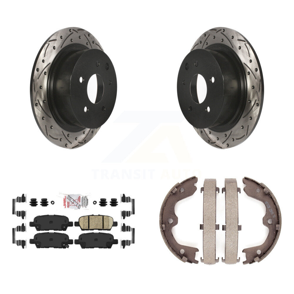 [Arrière] Disque et plaquette de frein pour Nissan Altima KDA-103531