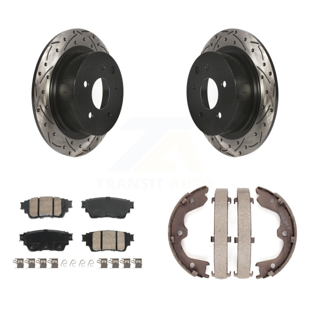 [Arrière] Disque et plaquette de frein pour Nissan Altima AWD KDA-103534