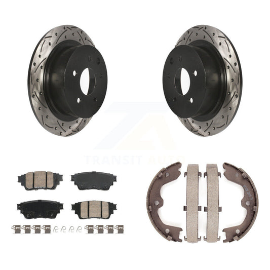 [Arrière] Disque et plaquette de frein pour Nissan Altima AWD KDA-103534