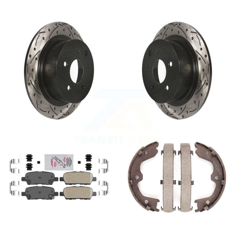[Arrière] Disque et plaquette de frein pour Nissan Altima KDA-103536