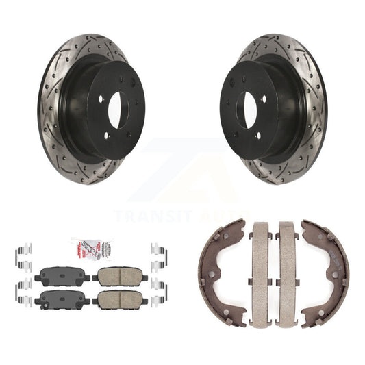 [Arrière] Disque et plaquette de frein pour 07-09 Nissan Altima KDA-103538
