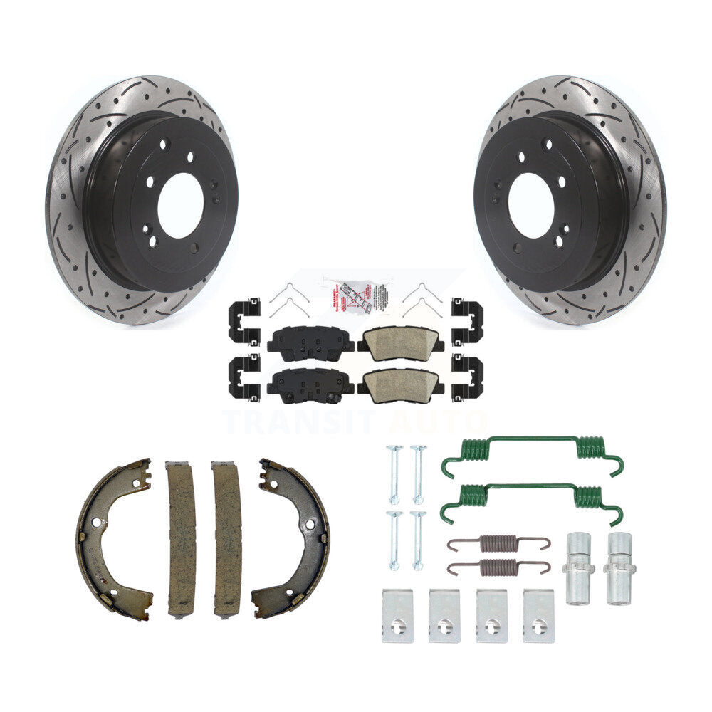 [Arrière] Disque et plaquette de frein pour Hyundai KDA-103560