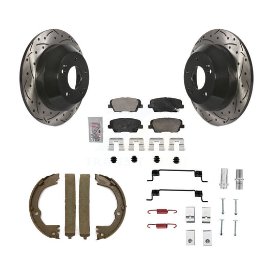 [Arrière] Disque et plaquette de frein pour Hyundai Fe KDA-103563