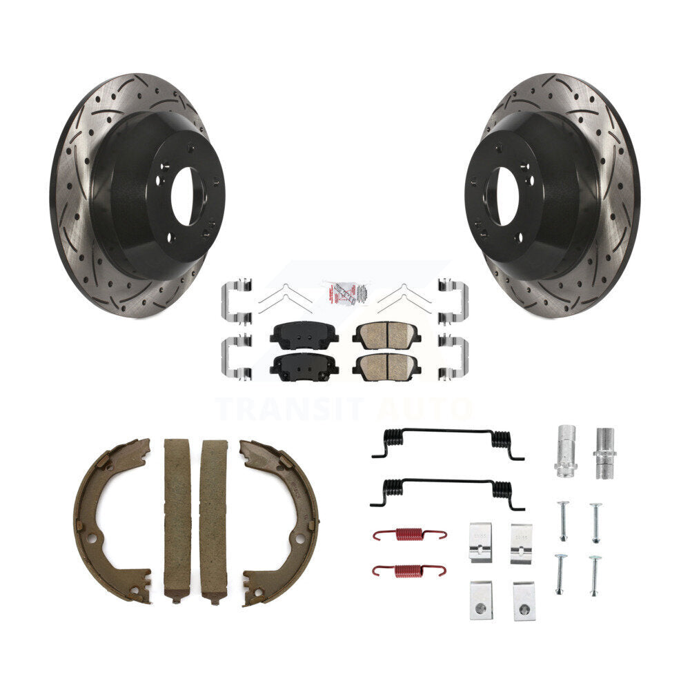 [Arrière] Disque et plaquette de frein pour Hyundai Fe KDA-103565