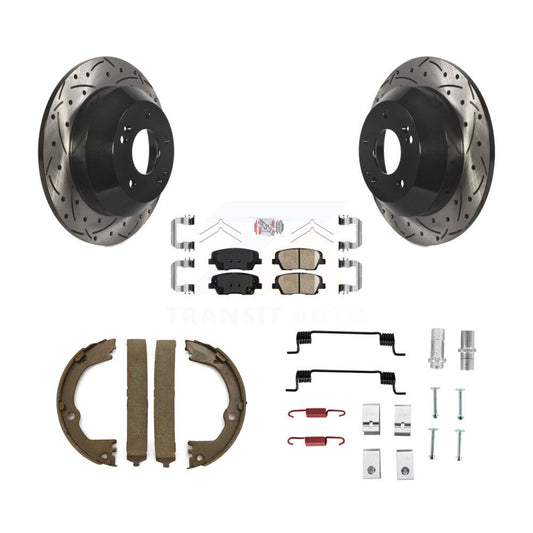 [Arrière] Disque et plaquette de frein pour Hyundai Fe KDA-103565