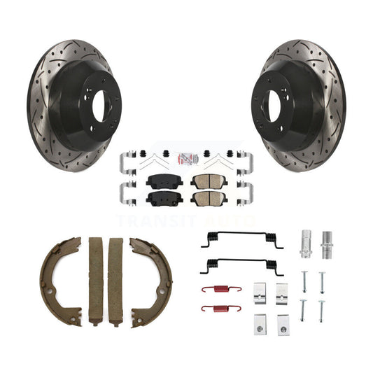 [Arrière] Disque et plaquette de frein pour Hyundai Fe KDA-103566