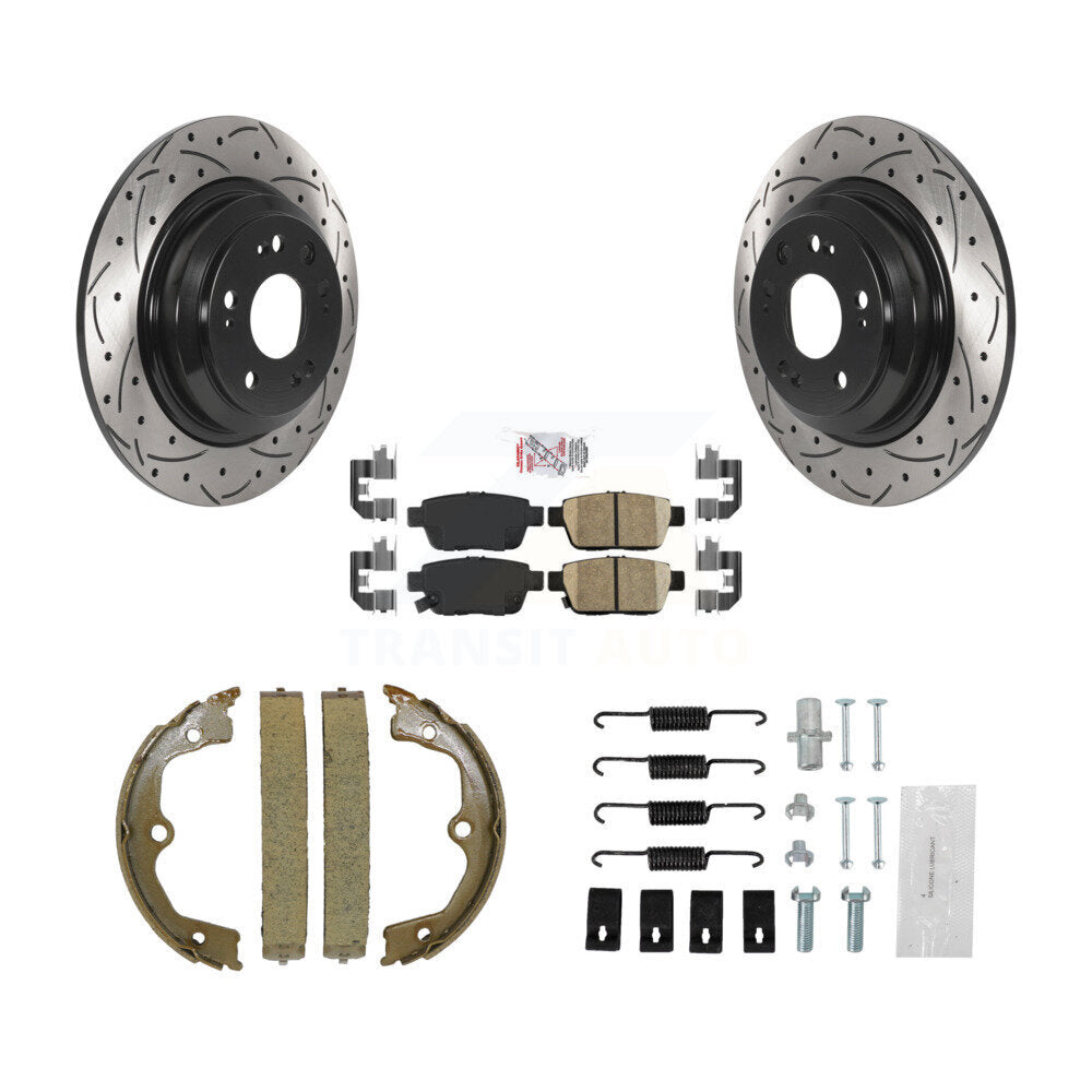 [Arrière] Disque et plaquette de frein pour Acura TL KDA-103576