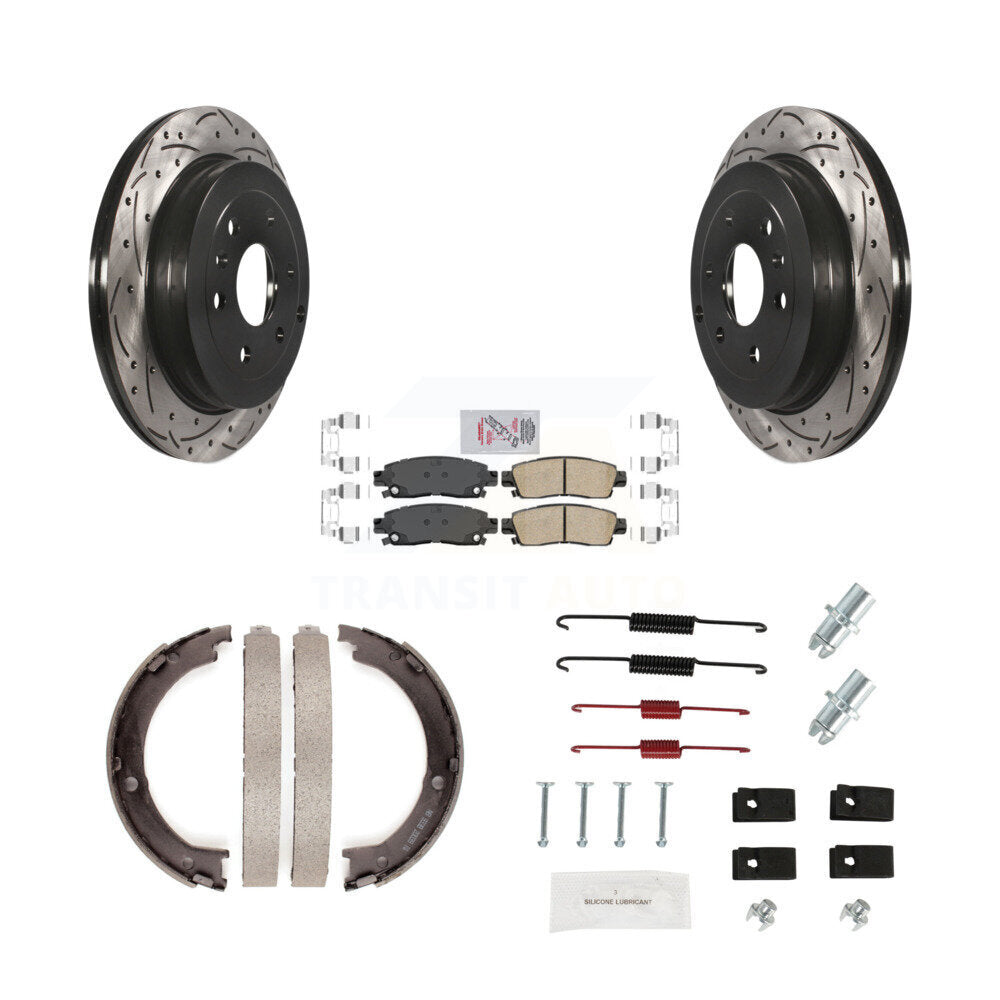 [Arrière] Disque et plaquette de frein pour GMC Acadia KDA-103608