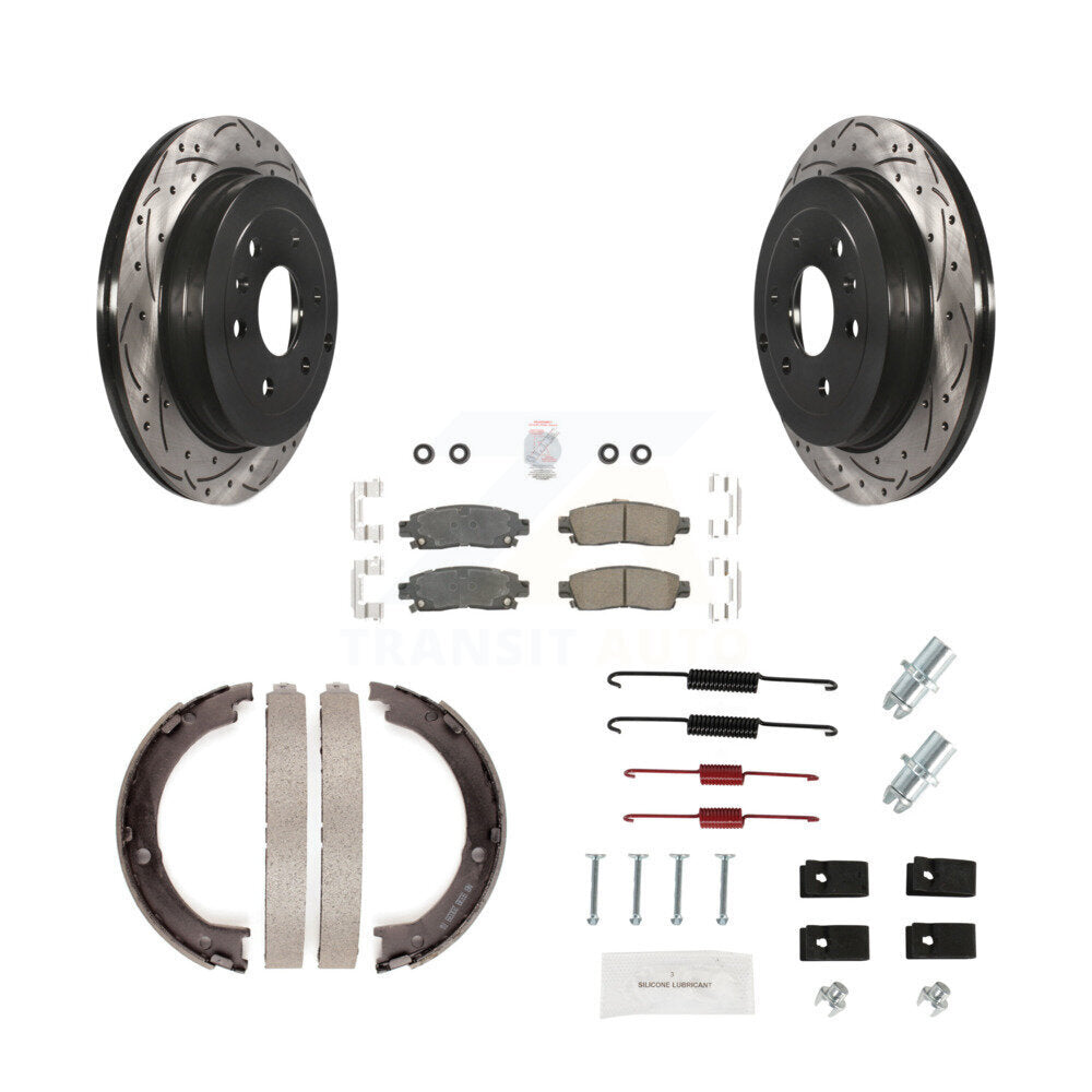 [Arrière] Disque et plaquette de frein pour GMC Acadia KDA-103609