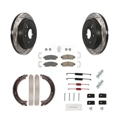 [Arrière] Disque et plaquette de frein pour GMC Acadia KDA-103609