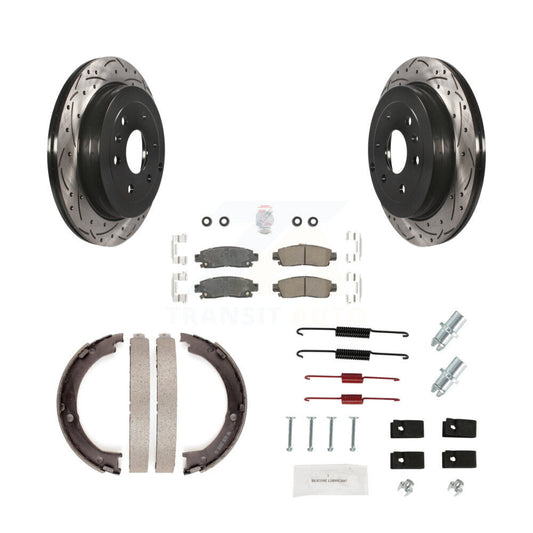[Arrière] Disque et plaquette de frein pour GMC Acadia KDA-103609