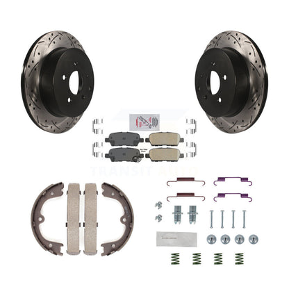 [Arrière] Disque et plaquette de frein pour Nissan Q50 KDA-103662