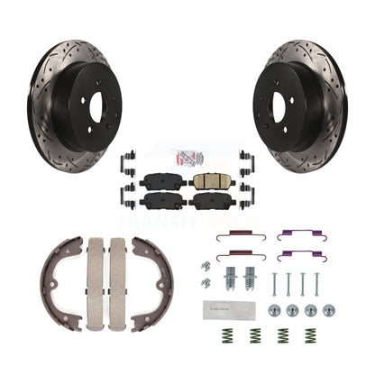 [Arrière] Disque et plaquette de frein pour Nissan Q50 KDA-103681