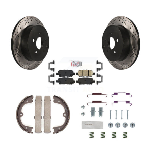 [Arrière] Disque et plaquette de frein pour Nissan Q50 KDA-103681
